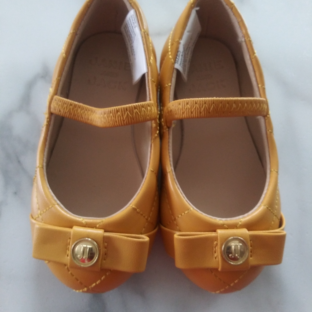 Janie & Jack quilted ballet flat